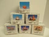 6 Charming Tails by Fitz & Floyd Collectible Autumn & Halloween Figurines