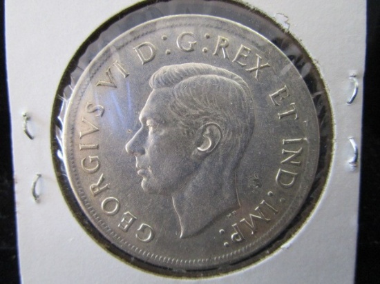 1939 Silver Canadian Dollar Rarer Date