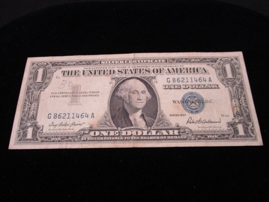 1957 Silver Certificate One Dollar