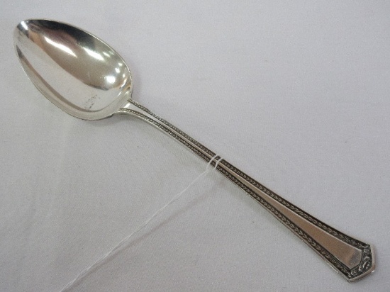 Mount Vernon Sterling Princeton 1915 Pattern Table Serving Spoon