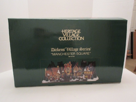 Wow! Department 56 Dickens' Village Series "Manchester Square"