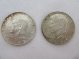 1965/1969 Kennedy Half Dollar Coins 40% Silver Each Weight .1479oz.