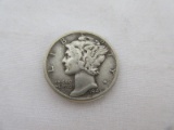 1943 Mercury Silver Dime 90% Silver Weight .0723oz.