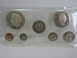 Coinage 1972 Jamaica Coin of The Realm Proof Set w/ CoA & Case Five Dollars 45mm Sterling