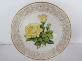 Edward Marshall Boehm Rose Plate Collection 