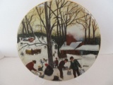 Rare Grandma Moses Memories of America Series Plate 