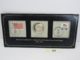 1971 Commemoration Inauguration of United States Postal Service Medallion