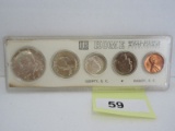 5 Coinage U.S. Proof Set 1964