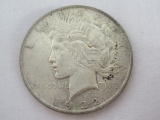 1922 Peace Silver Dollar Coin 90% Silver Weight .7735oz.