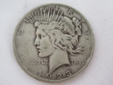 1923 Peace Silver Dollar Coin 90% Silver Weight .7735oz.