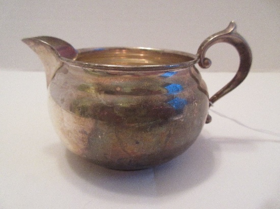 Gorham Sterling Creamer w/ Scroll Design Handle