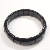 Black Onyx Flexible Bracelet