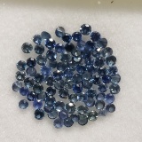 Assorted Diamond Cut Sapphire 2ct
