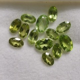 Assorted Peridots 4ct Oval 5mm