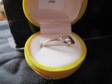 925 Ring w/ Heart Pendent