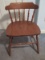 Spindle Curved Back Chair