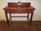 Federal Style Writing Desk w/ Dovetailed Drawer, Letter Boxes & Pen Rest Medallion Accents