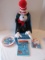 Dr. Seuss Cat in The Hat Plush Toy, Party Stickers, Invitations & Plates