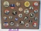 Collection Campaign Buttons Vintage & Repro Ike, Nixon/Agnew, Kennady, Etc.