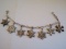 Gorham Sterling Snowflakes Charm Bracelet 1970-1976