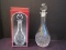 Royal Crystal Rock Lead Crystal Decantor w/ Stopper