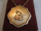 Reed & Barton Damascene Jewelry Collection 24kt Gold Electroplated Pure Silver