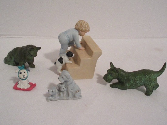 Lot - Bessie Pease Gutmann "Nitey, Nite" Porcelain 4" Figurine