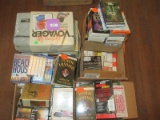 Lot - Misc. Audio Books on Cassette, Cassette Tote Case, Etc.