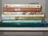 Lot - Art Books Michelangelo Coffee Table Book © 1998, Louvre Paris, Western World, Etc.