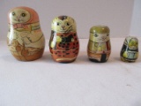 German Cat Nesting Dolls Set of 4