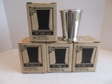Set - 4 International Silver Co. Mint Julep Cups Silverplate