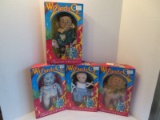 Largo Set of 4 Wizard of Oz Original Soft Dolls © 1989