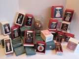 Lot - Lenox China & Hallmark Keepsake Collection Christmas Ornaments