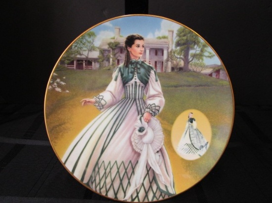 "The Country Walking Dress" Sixth Issue Collectible Plate
