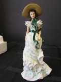 The Hamilton Collection Flower of The South Oh-So Scarlett Collection Figurine