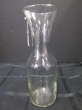 Tall Clear Glass Vase