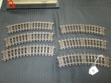 6 Curved Lionel Train Tracks 9 1/4