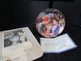 Gone With The Wind Golden Anniversary Series Collector Plates by W.J. George Fine China