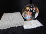 Gone With The Wind Golden Anniversary Series Collector Plates by W.J. George Fine China