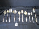 Silverplate Lot - 1847 Misc. Forks, Spoons, ladles, Meat Forks, Etc.