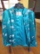 Peony Brand Shanghai China Silk Asian Floral/Green Design Jacket