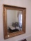 Wall Mounted Mirror in Ornate/Embellished Design Gilted Wood Frame/Matt