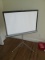 Tall Metal Vintage Fold Out Projector Screen