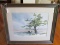 Hand Painted Water Colored Beach Scene Artist Signed B. Bondly