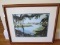 Magnolia Gardens by Guy Lipscomb Artist Signed in Bead Wood Trim Frame/Matt