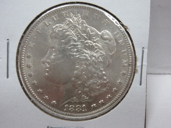 1881 Morgan Silver Dollar