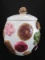 Tall Ceramic Cookie Jar w/ Biscuit Motif w/ Lid