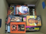 VHS/DVD Lot - Oceans Eleven, Coyote Ugly, Hobbit Audiobook, Nightmare on Elms St. Etc.