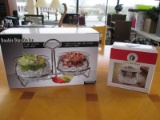 Lot - Double Dips on Ice Sport Set in Box, Chefs Best Dip Chiller Bowl