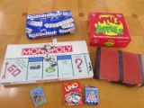 Rummikub, Apples To Apples, Vintage Monopoly